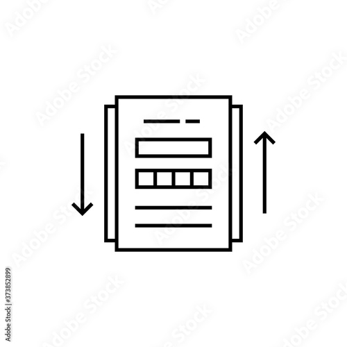 duplicate or update thin line document