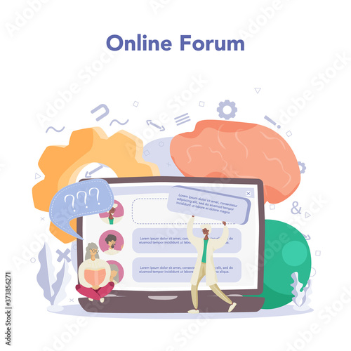 Logician online service or platform. Scientist systematicly study