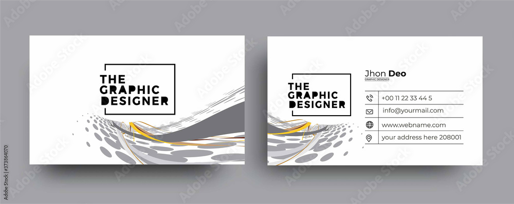 Modern Business Card - Creative and Clean Business Card Template. Modern Business Card - Creative and Clean Business Card Template.