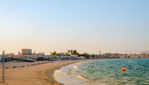 Beautiful beaches in Qatar. Al wakrah beach photo