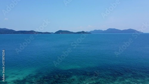 Wallpaper Mural Sea and beach in the evening ,Sea view and evening beach Torontodigital.ca