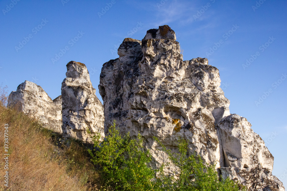 rocks in the mountains