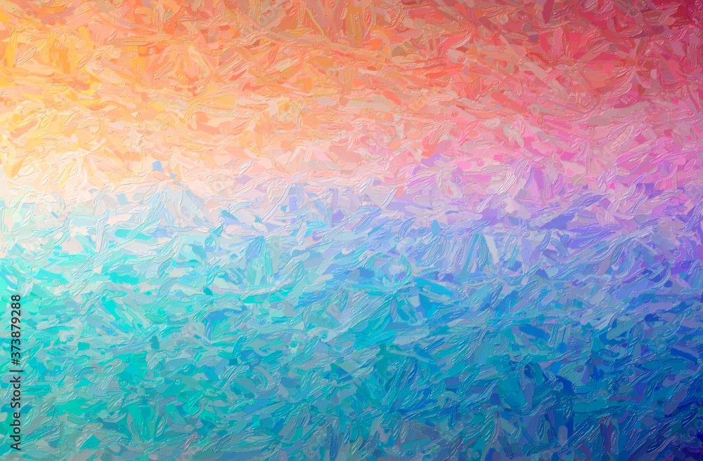 Abstract illustration of blue and red Large Color Variation Impasto background Abstract illustration of blue and red Large Color Variation Impasto background