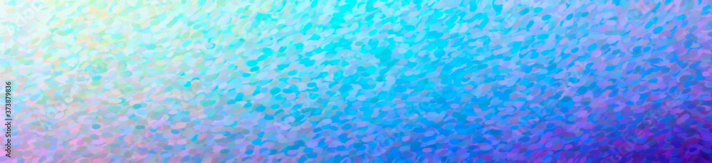 Abstract illustration of blue and purple Impressionist Pointlilism background