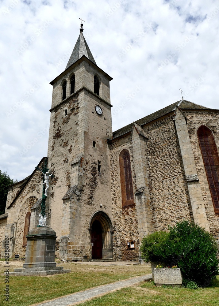 Eglise Saint-Martin Saint-Blaise à Chaudes-Aigues