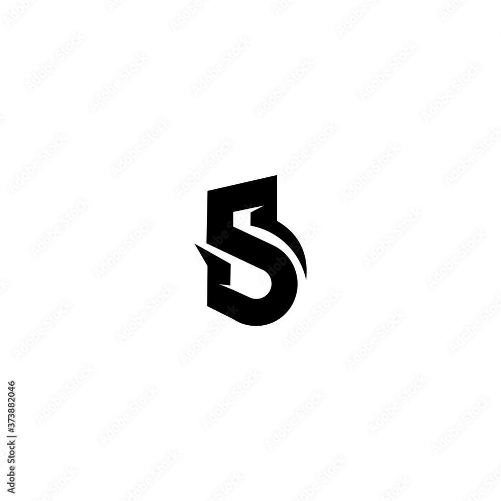 S logo design template elements S logo design template elements