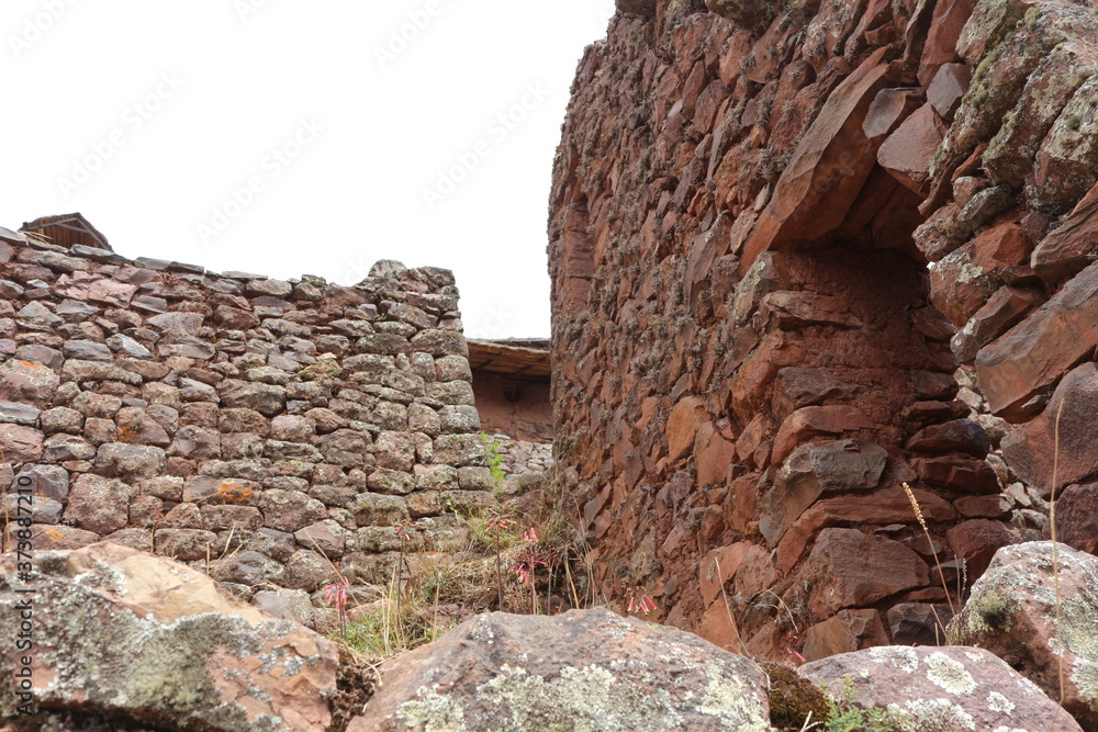 Pisac ruins - sacred valley  of the inca