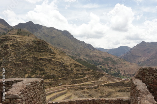 Pisac ruins - sacred valley of the inca