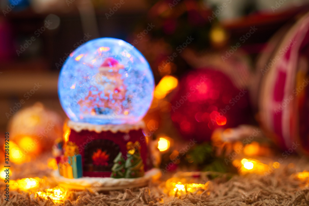 blurred christmas background, snow, bokeh, flatley, copy space blurred christmas background, snow, bokeh, flatley, copy space