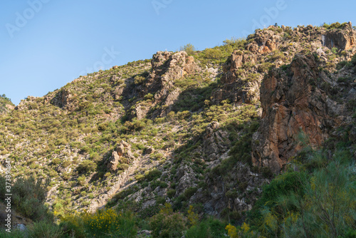 mountainous landscape in southern Spain