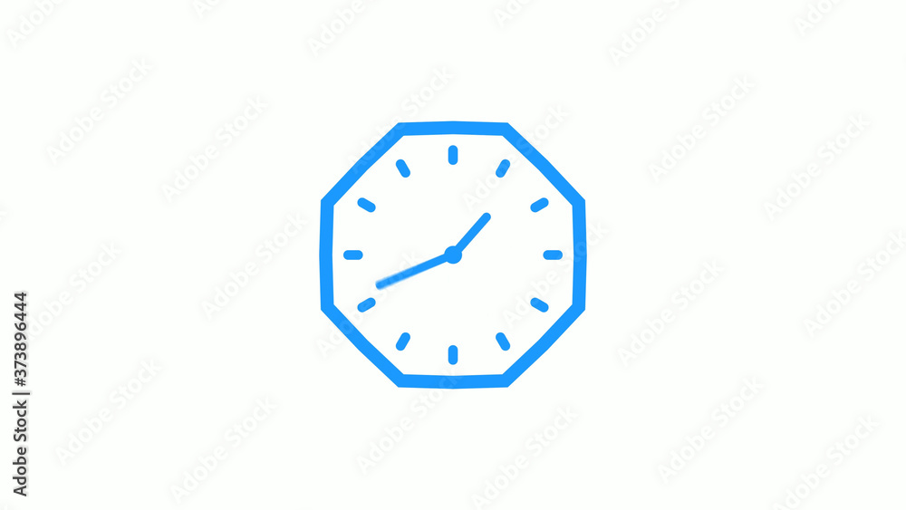 Amazing counting down 12 hours clock icon on white background,Clock icon Amazing counting down 12 hours clock icon on white background,Clock icon