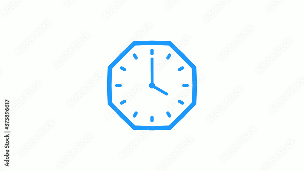 Amazing counting down 12 hours clock icon on white background,Clock icon Amazing counting down 12 hours clock icon on white background,Clock icon