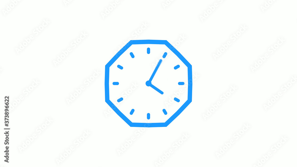 Amazing counting down 12 hours clock icon on white background,Clock icon Amazing counting down 12 hours clock icon on white background,Clock icon