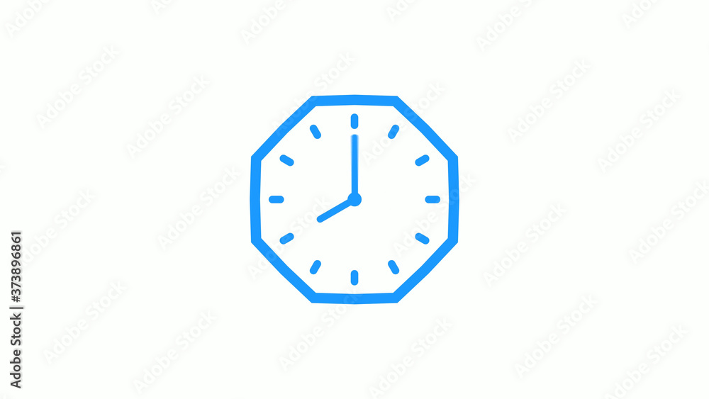 Amazing counting down 12 hours clock icon on white background,Clock icon Amazing counting down 12 hours clock icon on white background,Clock icon