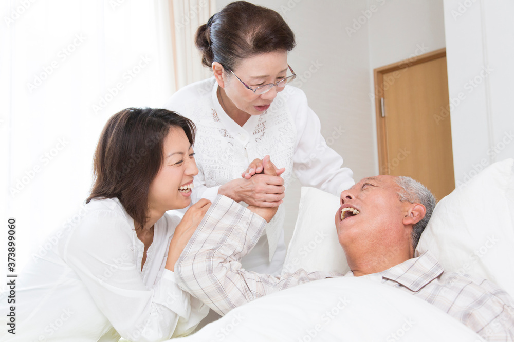 Obraz premium 在宅介護