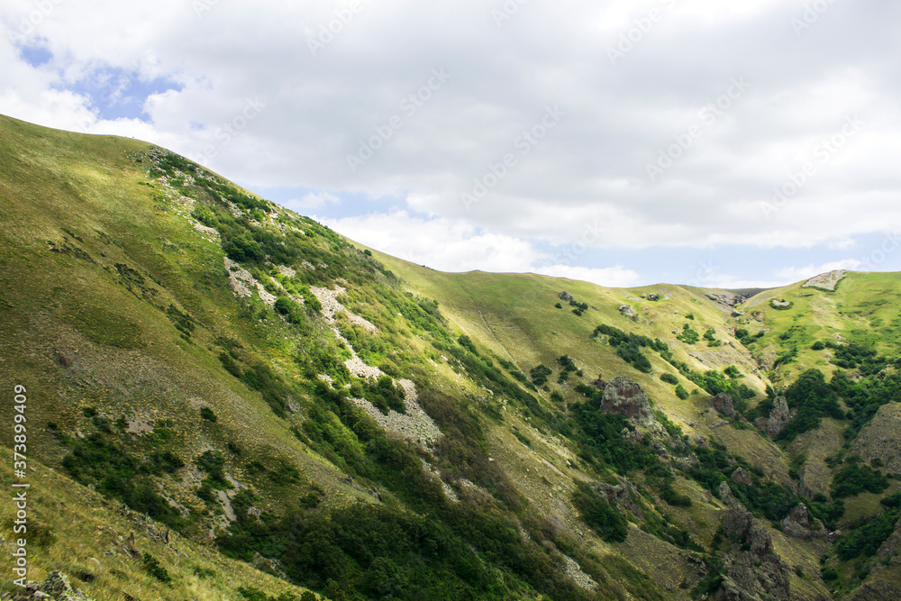 beautiful peaks of Mount Ara