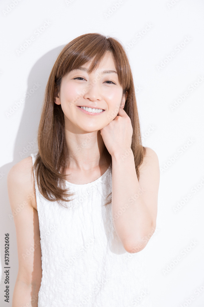 Fototapeta premium 笑顔の女性