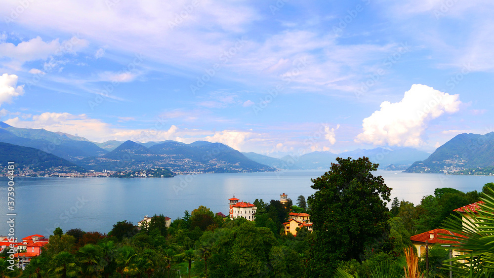 Stresa, Italien: Blick auf den Lago Maggiore
