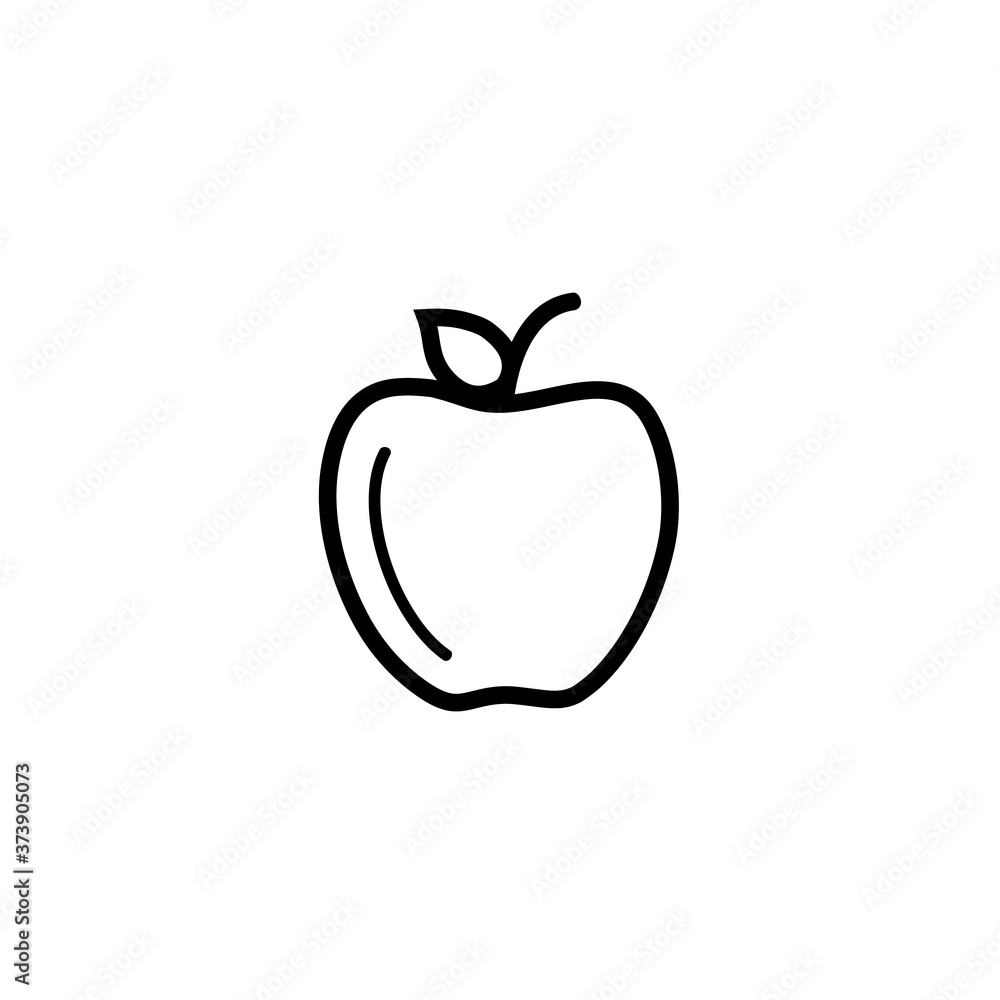 apple icon vector. apple symbol design apple icon vector. apple symbol design