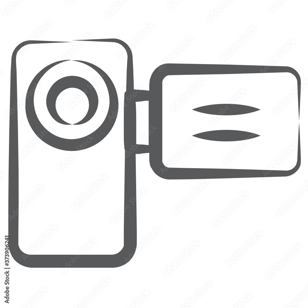 Handycam vector style, icon design of video camera
Handycam vector style, icon design of video camera