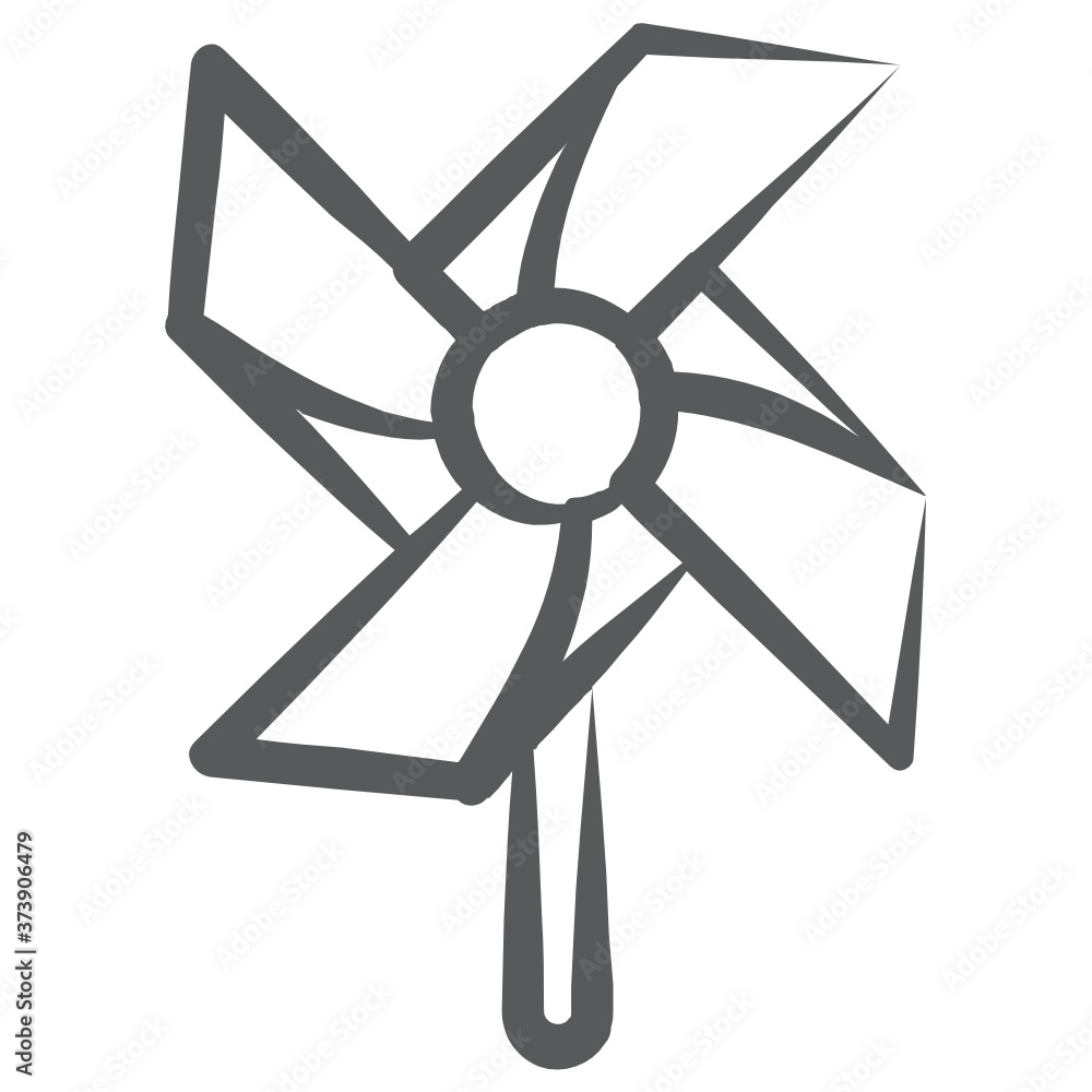 Kids plaything, line icon of pinwheel icon design
Kids plaything, line icon of pinwheel icon design