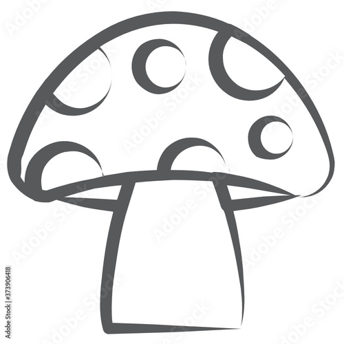 
A design of mushroom vector, fleshy cultivation in editable vector
