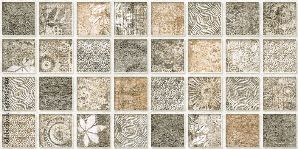 Square tiles blocks pattern for wall tiles background Stock ...