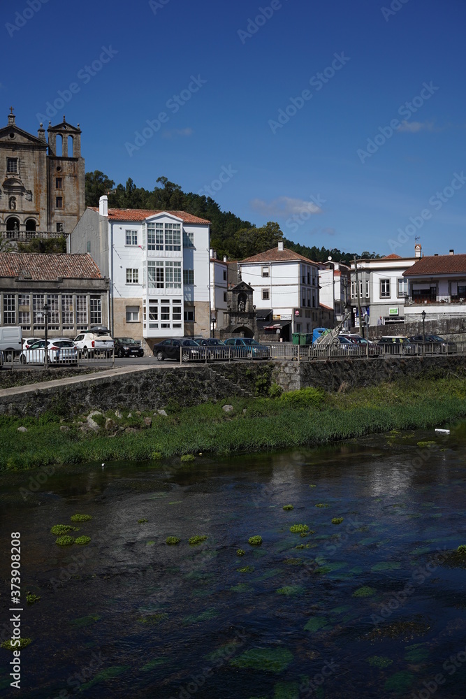 Padron, beautiful village of  A Coruña,Galicia,Spain. 