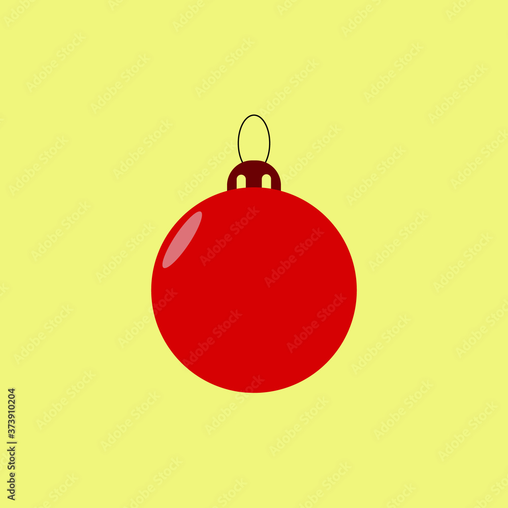 Red painted christmas toy, christmas tree toy Red painted christmas toy, christmas tree toy