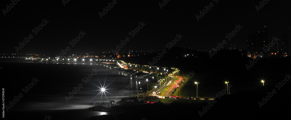 night view of the city - São Luis do Maranhão night view of the city - São Luis do Maranhão