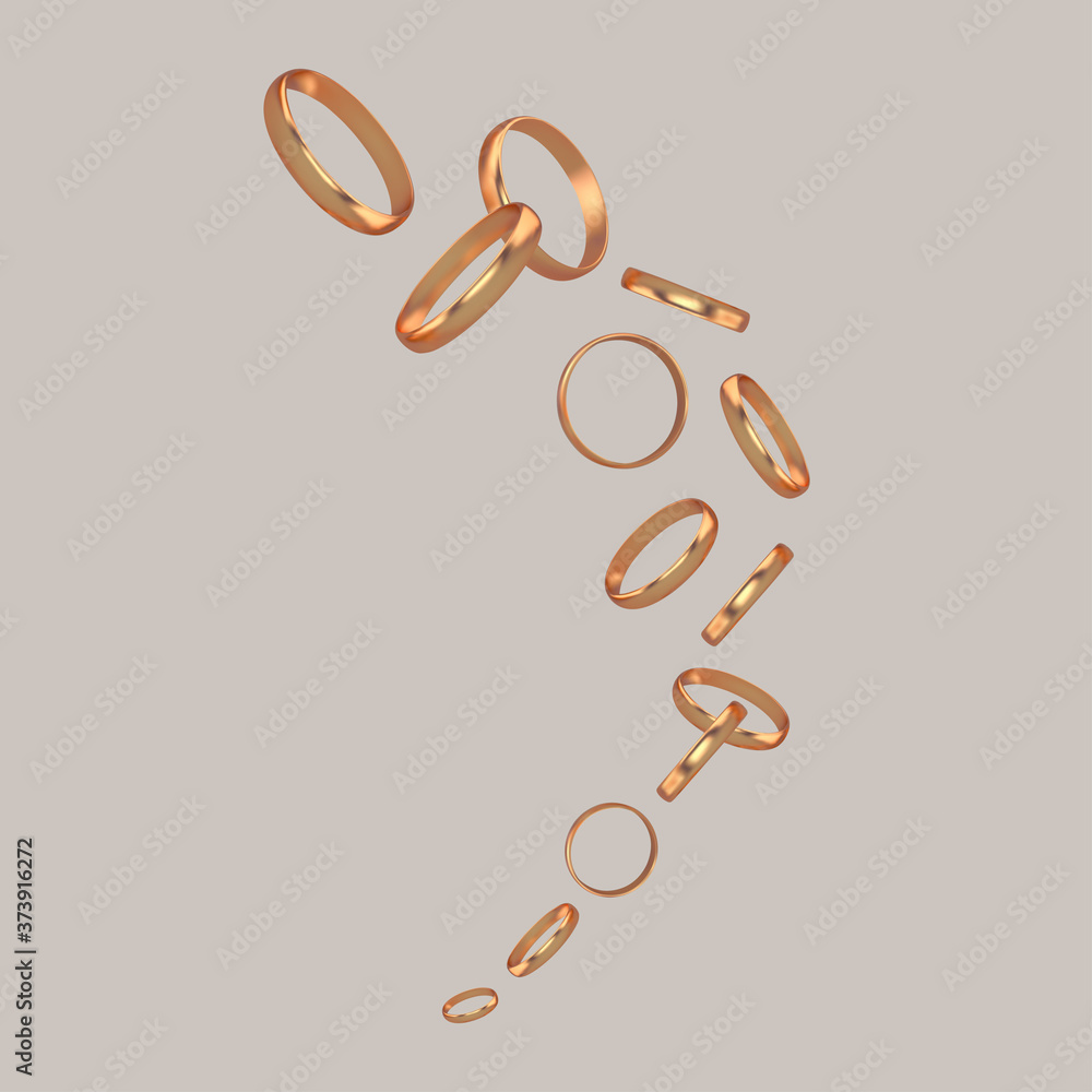 Golden Wedding Rings Golden Wedding Rings