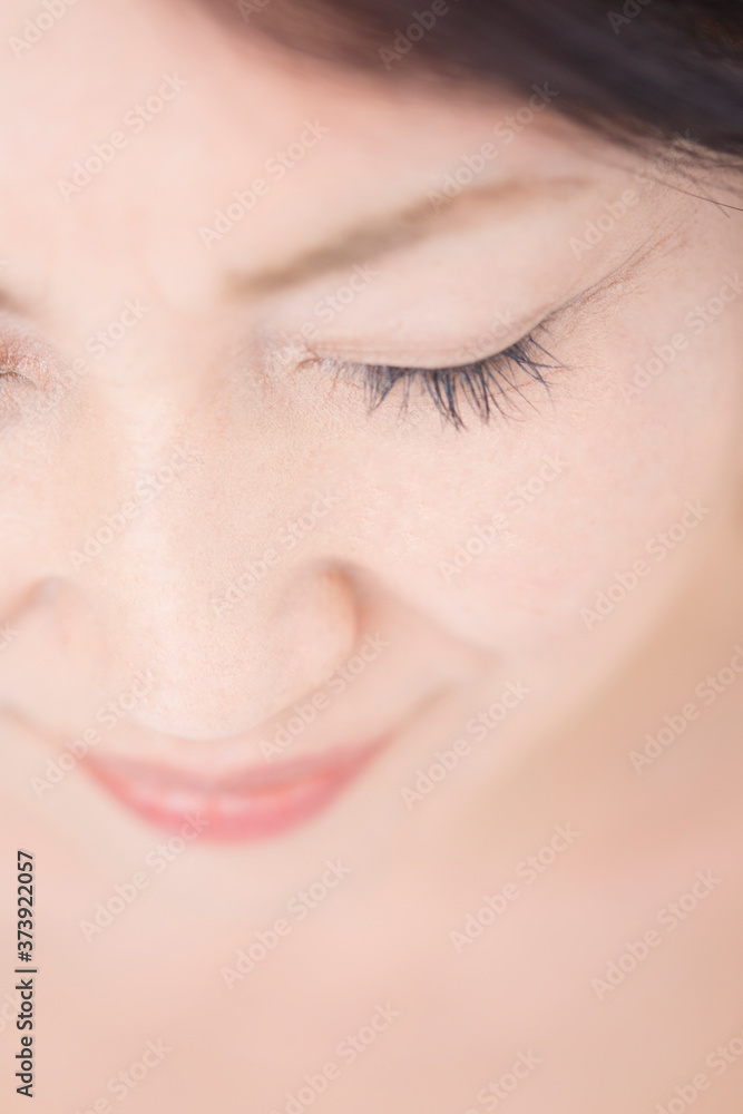 Obraz premium ミドル女性の目元