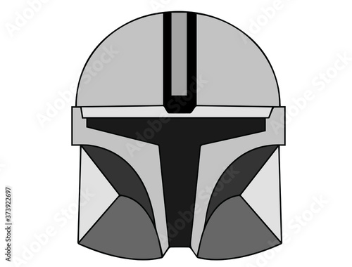 Warrior Helmet Vector war helmet war identity illustration stealth
