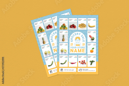 Grocery Sale Flyer