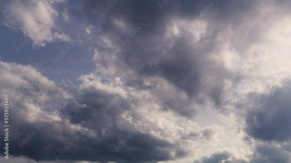 Time lapse clouds moving quickly on a bright sunny day Time lapse clouds moving quickly on a bright sunny day