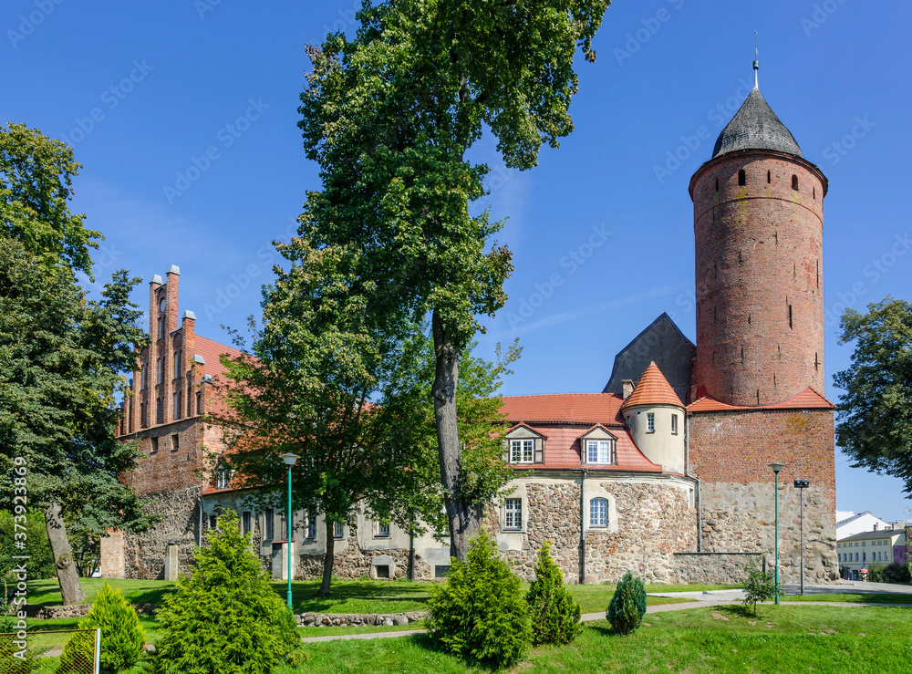 Castle in Swidwin, Poland