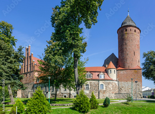 Castle in Swidwin, Poland photo