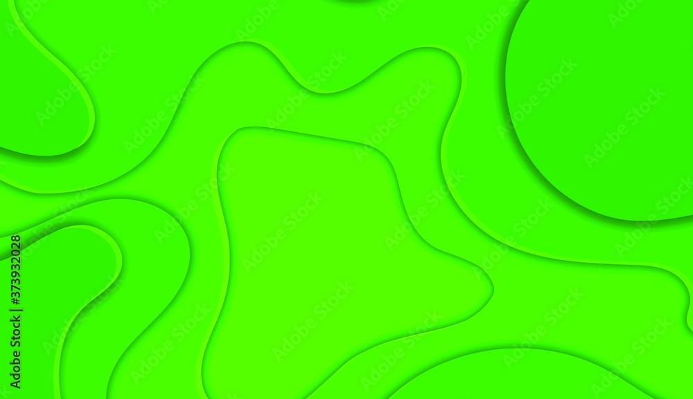 Vector abstract background, flat 3D layers with shadows, bright green colored backdrop template.
Vector abstract background, flat 3D layers with shadows, bright green colored backdrop template.