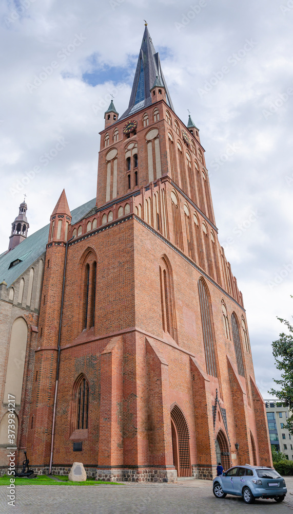 Cathedral in Szczecin, Poland