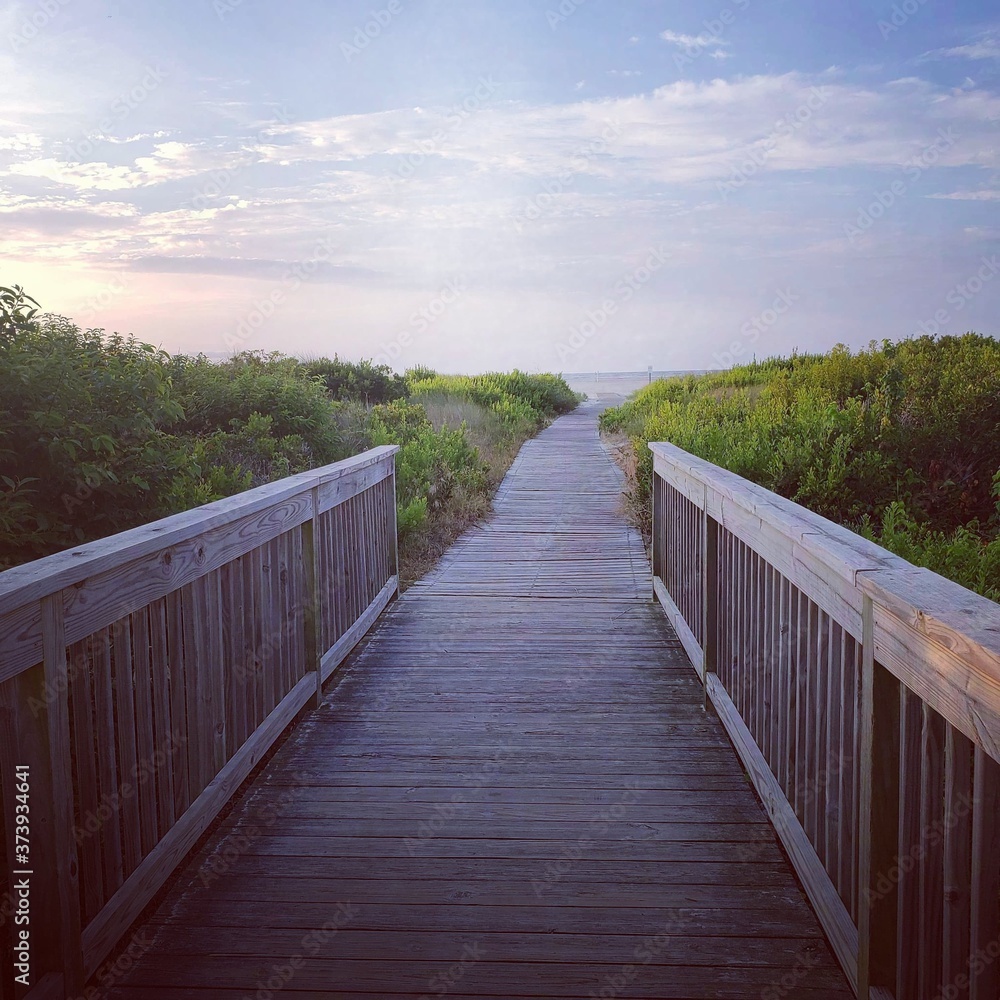 Walkway to the beach