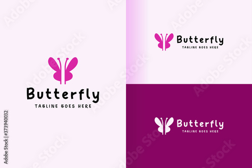 butterfly Logo beautiful template For Company and business