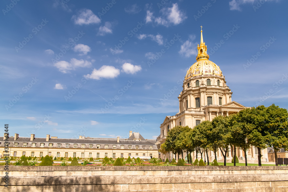 Paris, the Invalides, beautiful monument