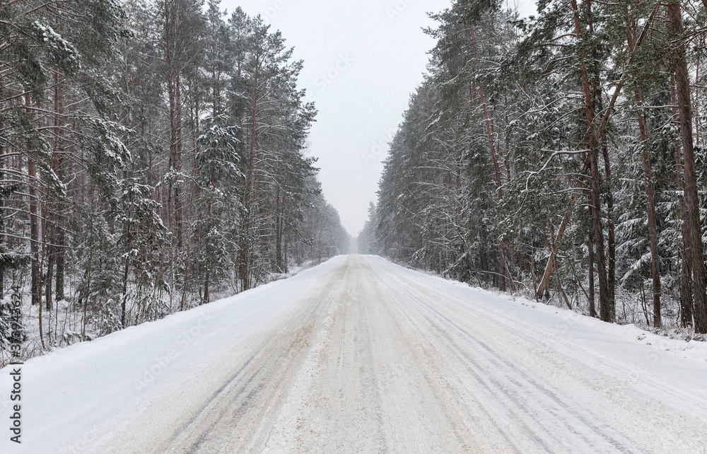 winter road winter road