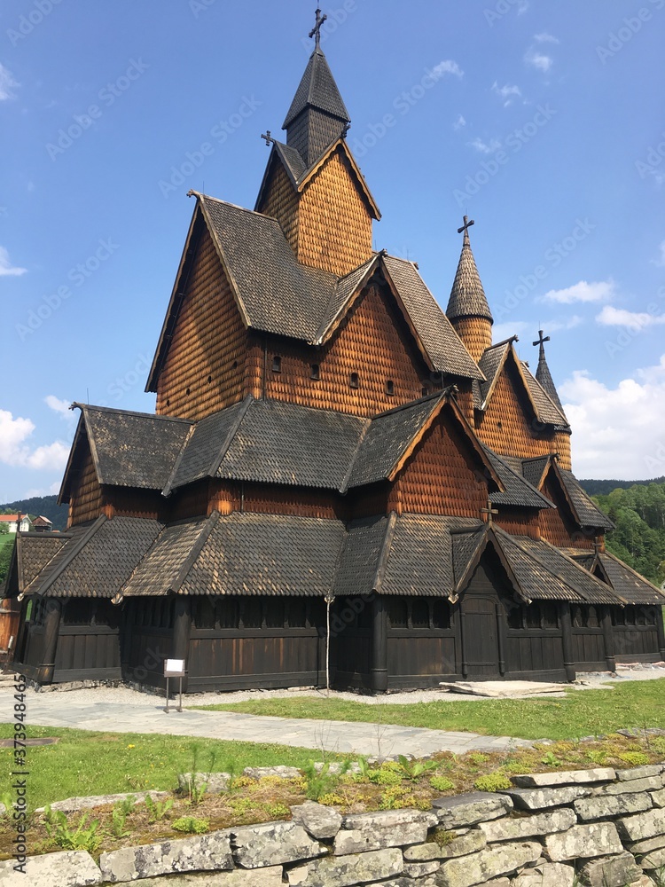 Alte Kirche in Norwegen Alte Kirche in Norwegen