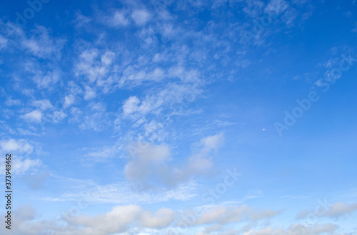 Fototapeta Naklejka Na Ścianę i Meble -  Clouds and blue sky bright summer