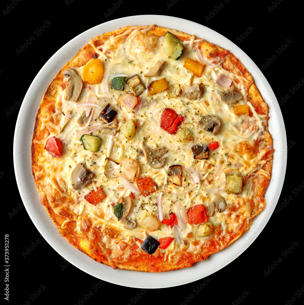 Pizza vegetariana Pizza vegetariana