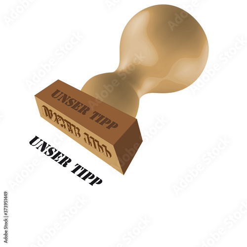 Stempel Unser Tipp