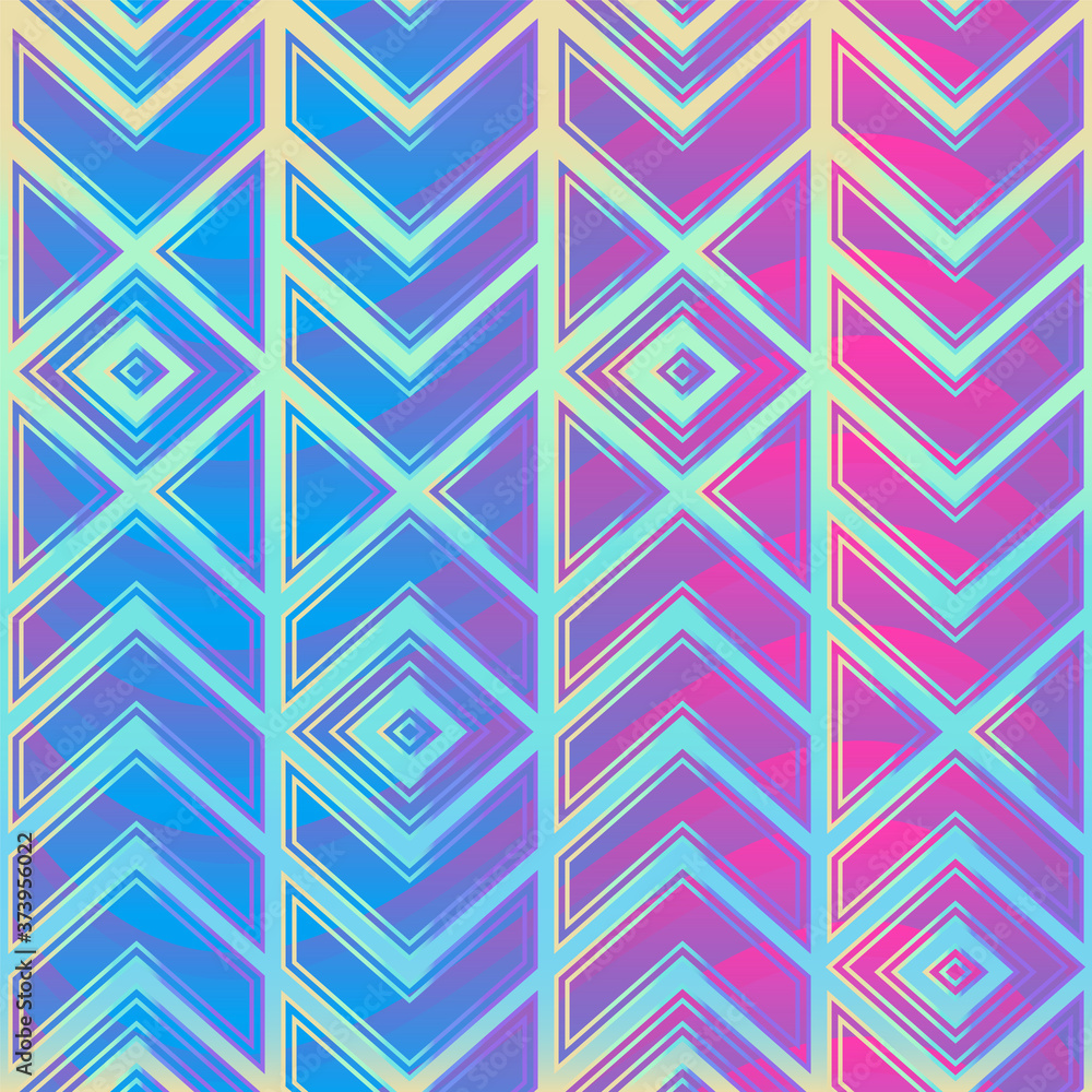 Bright retro mosaic pattern. Bright retro mosaic pattern.