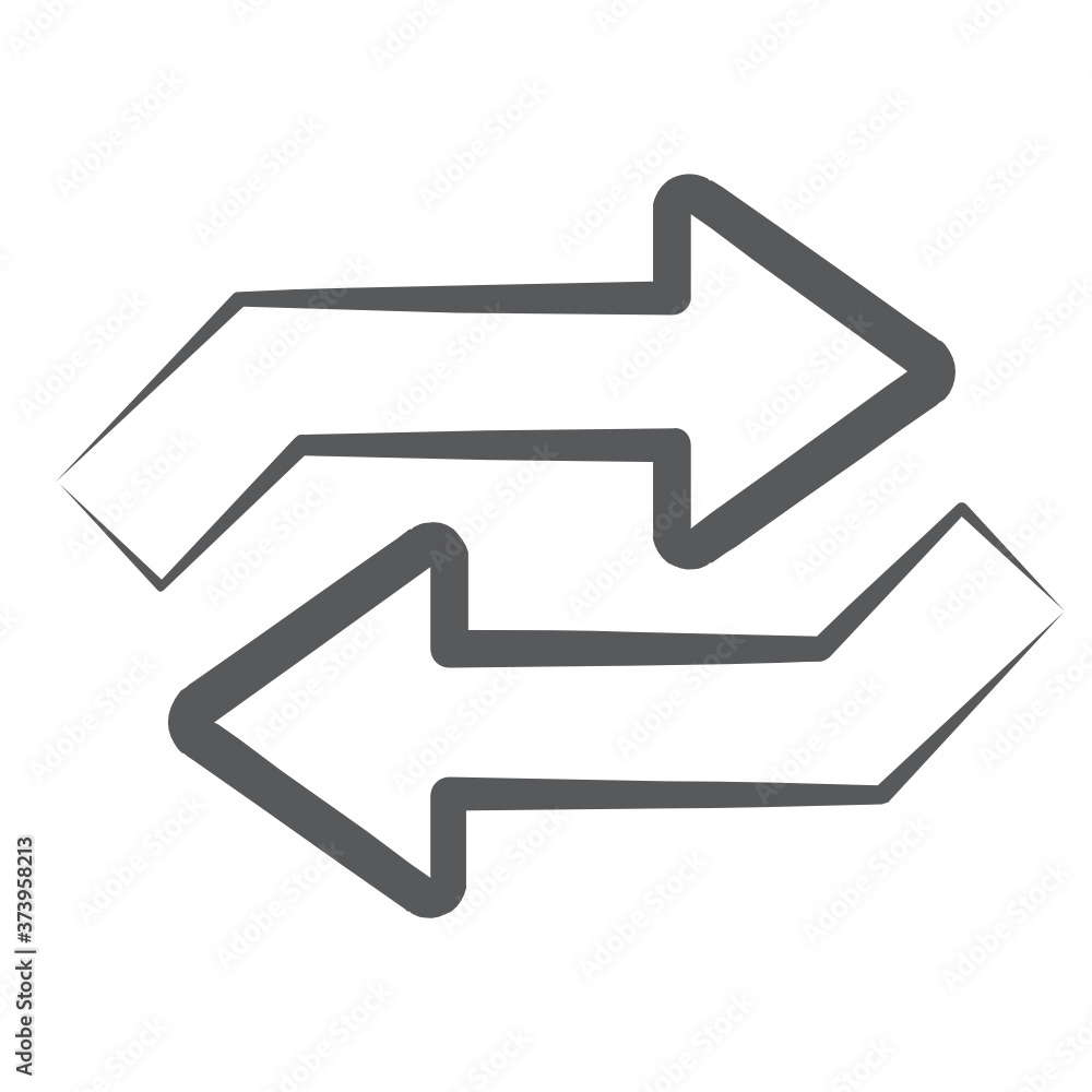 An icon style of refresh arrows, update concept
An icon style of refresh arrows, update concept