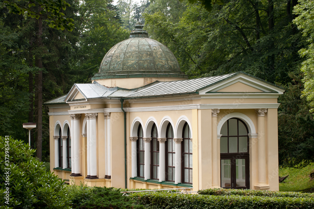 Pavillon der Waldquelle in Marienbad